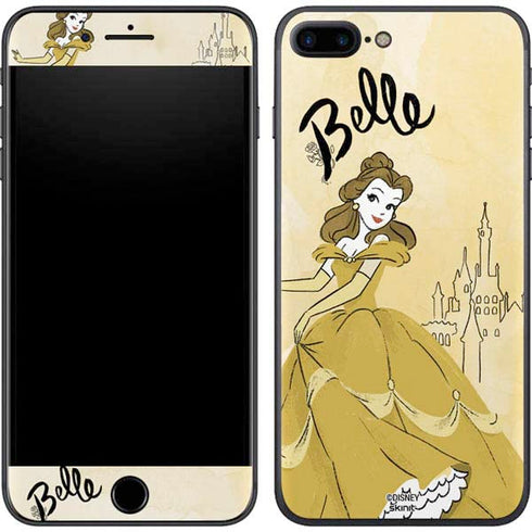 Disney Princess Belle Art iPhone 8 Plus Skin